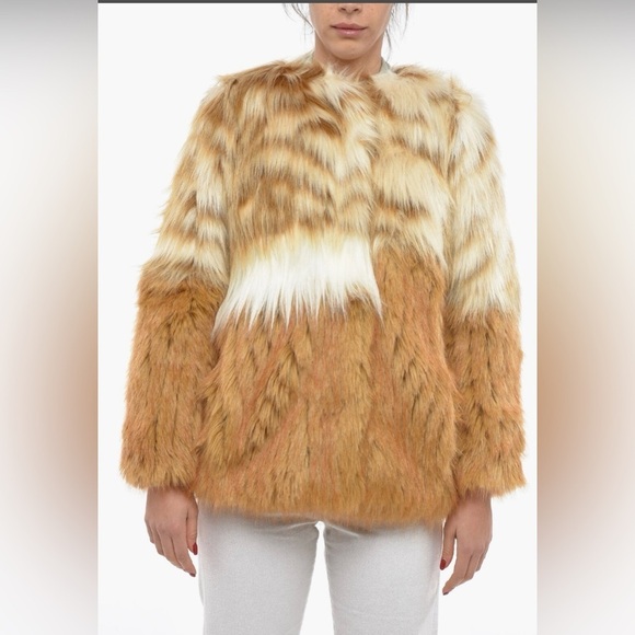 Muse Jackets & Blazers - ✨NWT✨ALABAMA MUSE”ADAM” coat-milk/carmel- size IT 40/US 4